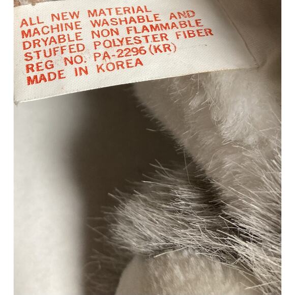 Great O’Hare Easter Bunny Rabbit Plush Puppet 17 Inch Emporium Capwell Korea EUC - Picture 7 of 8